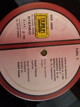Vinilo Beethoven: Emperador Op. 73