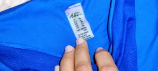 Braga bikini azul con lazos