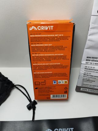 Set 3 Fasce Allenamento CRIVIT Silicone