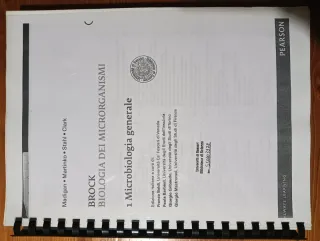 Libro universitario usato Microbiologia Generale