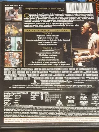 DVD Ray Edición 2 Discos