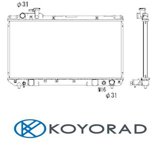 Radiador TOYOTA RAV4 94-97
