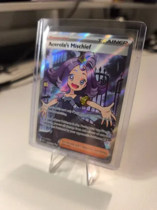 Carta Pokémon Acerola's Mischief Trainer