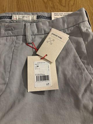 Pantalón gris Celio