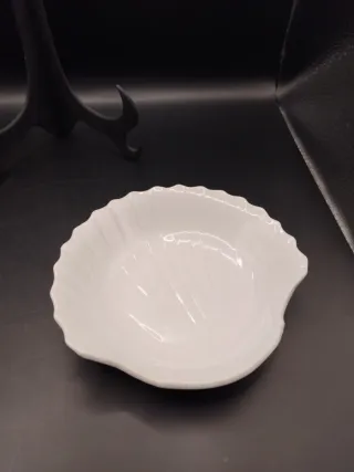 🇪🇦 Jabonera de porcelana blanca concha