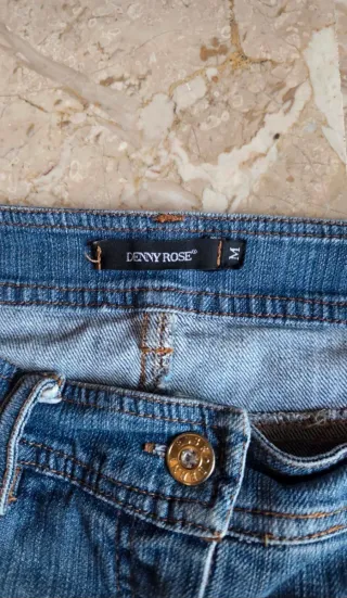 Gonna jeans blu taglia M