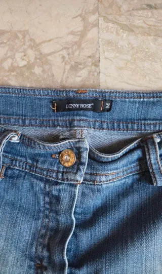 Gonna jeans blu taglia M