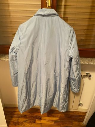 Trench donna azzurro