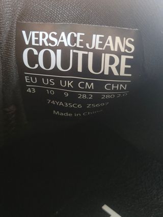 Zapatillas Versace Jeans Couture Talla 43