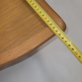 Mesa cama plegable de madera