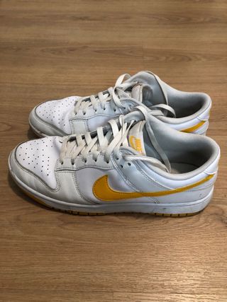 Zapatillas Nike Hombre Blancas y Amarillas