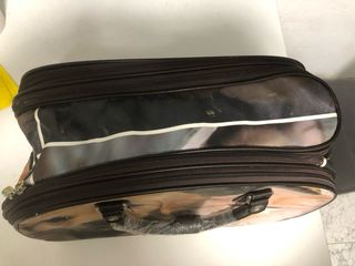 Bolso de viaje con estampado de cachorros