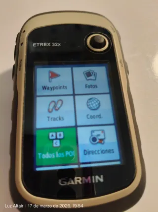 Garmin eTrex 32x Nuevo + Funda + Protector