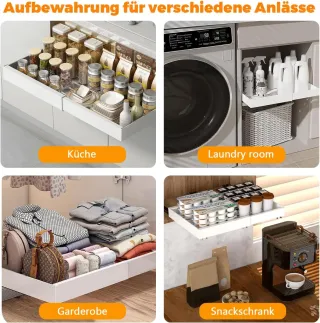 Pack 6 Cajas Organizadoras Transparentes