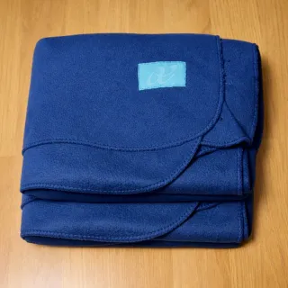 2 Mantas Polares Viaje/Sofá 150x100cm Azul