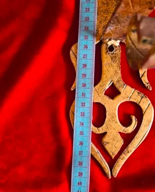 Apliques de pared dorados de metal