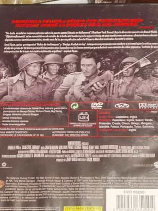Objetivo Birmania DVD (Guerra)