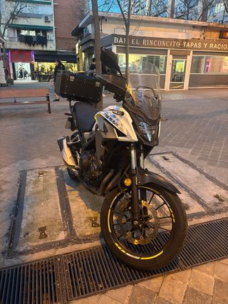 Honda CB 500X ABS Adventure Negra/Blanca