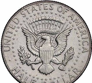 Moneda 1/2 Dollar Kennedy 1966 Plata