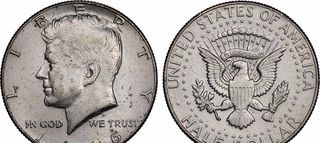 Moneda 1/2 Dollar Kennedy 1966 Plata