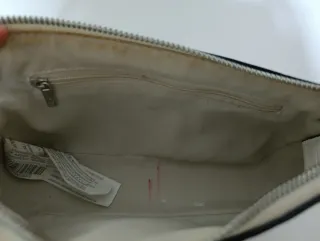 Bolso de hombro blanco Stradivarius