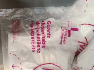 Lote 5 paquetes guantes polietileno 100ud