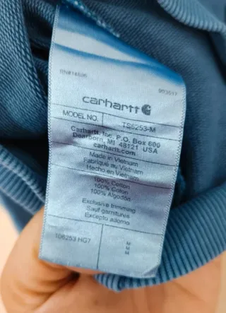 Sudadera Carhartt Azul