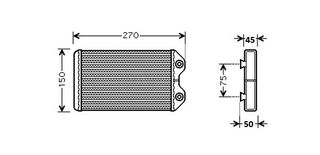 Calefactor TOYOTA Corolla (E11) 97-02