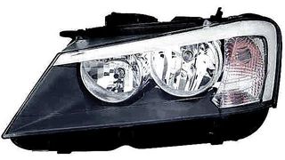 Faro Principal Eléctrico Con Motor Negro Izquierdo o Derecho BMW BMW X3 F25 (11-13)