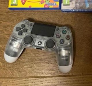 Mando Dualshock PS4 Transparente