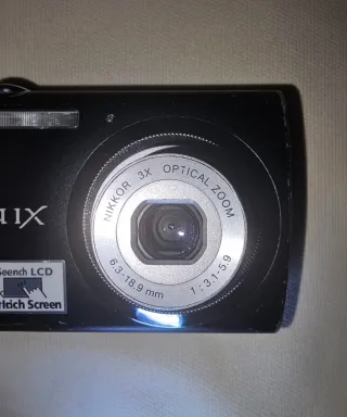 Nikon Coolpix S230 digicam Y2K full set + SD 8GB