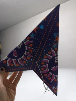 Lámpara de papel decorativa estrella