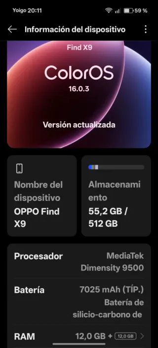 OPPO FIND X9 (Oferta temporal)