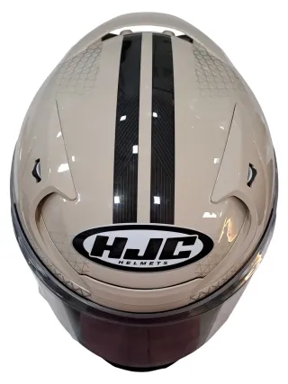 Casco HJC RPHA 12 Talla S Beige + Intercom