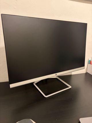 Monitor HP 24f Negro y Plateado