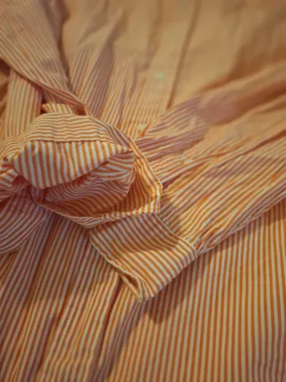 Camisa Polo Ralph Lauren Naranja Rayas