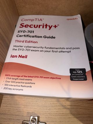 CompTIA Security+ SY0-701 Certification Guide