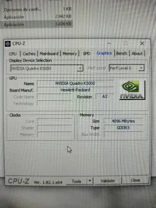 Estación de Trabajo HP Z620 Negra