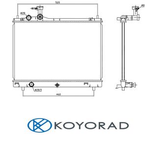 Radiador SUZUKI Swift V (AZ) 1.0, 1.0 SHVS, 1.2, 1.2 SHVS 17-