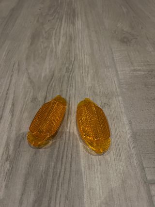 Reflectores Rueda Bicicleta Naranja (4 uds)