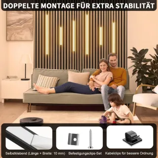 SHUNLEE LED para panel acústico madera