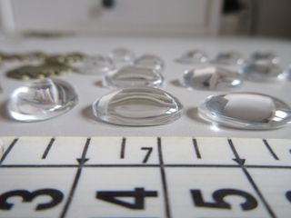 Lotto 60pz: 15 Ciondoli Metallo + 15 Vetro