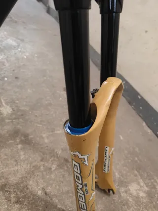 Cuadro Brave Machine 33 + Horquilla Marzocchi