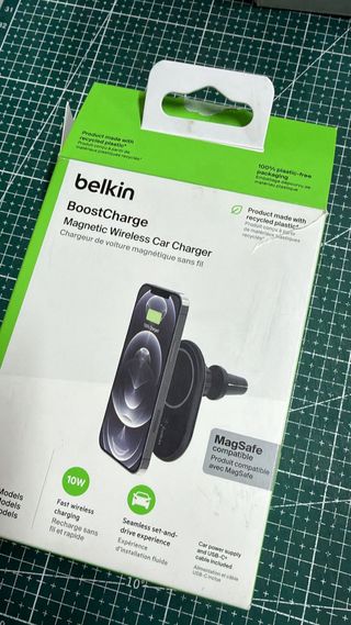 Cargador Magnético Belkin BoostCharge Coche