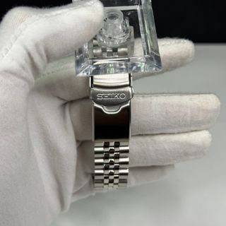 Seiko GMT Batman Reloj Automático Azul Plata