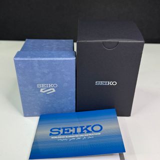 Seiko GMT Batman Reloj Automático Azul Plata