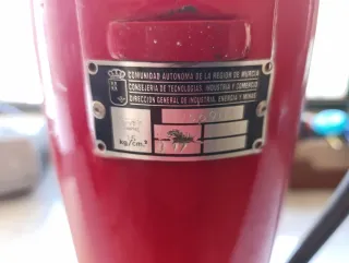 Extintor 6kg Polvo ABC Firefox (Para Recargar)