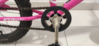 Bici 16" Monty rosa – perfecta para aprender.