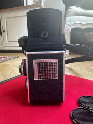 Rolleiflex 2.8F Lente perfecto + pack completo