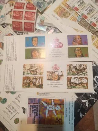Lote de sellos de España